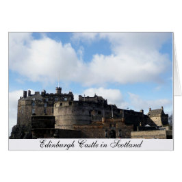 Edinburgh Castle in Schottland