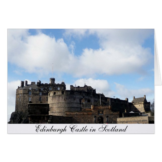 Edinburgh Castle in Schottland (Vorderseite (Horizontal))