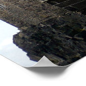 Edinburgh Castle in Schottland Poster (Ecke)