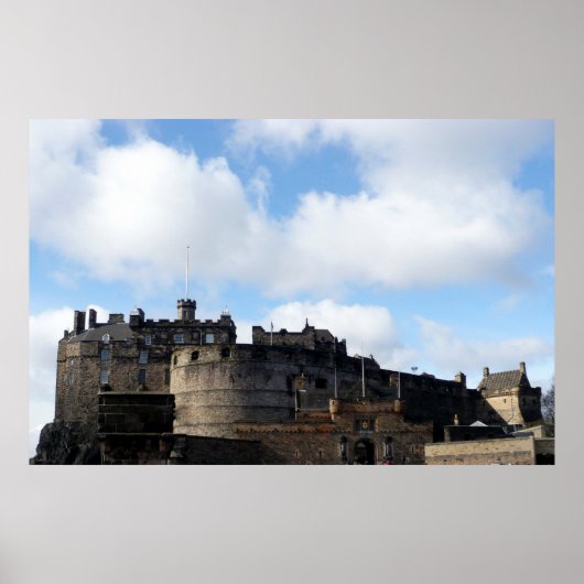 Edinburgh Castle in Schottland Poster (Vorne)