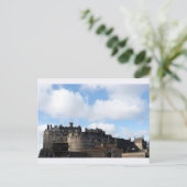 Edinburgh Castle in Schottland Postkarte (Stehend Vorderseite)