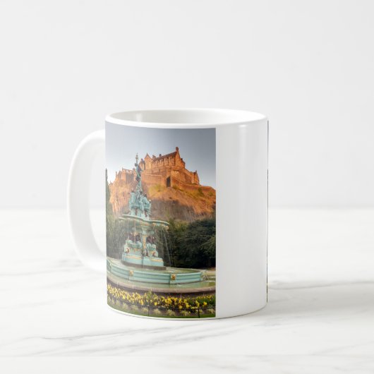 Edinburgh Castle Kaffeetasse (Vorderseite Links)
