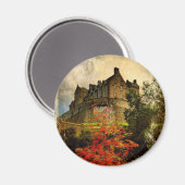 Edinburgh Castle Magnet (Vorderseite/Rückseite)