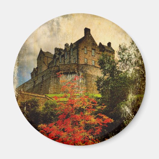 Edinburgh Castle Magnet (Vorne)