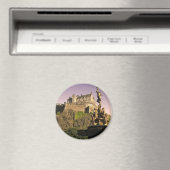 Edinburgh Castle Magnet (In Situ (Geschirrspüler))