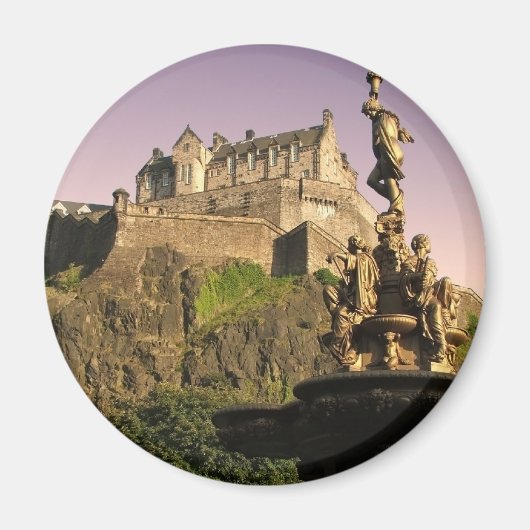Edinburgh Castle Magnet (Vorne)