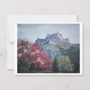 Edinburgh Castle, Mai. Schottland von Pola.B.Alex. Feiertagskarte