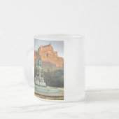 Edinburgh Castle Mattglastasse (Vorderseite Links)