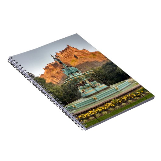 Edinburgh Castle Notizblock (Rechte Seite)