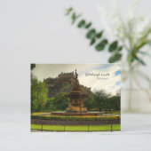 Edinburgh Castle Postcard Postkarte (Stehend Vorderseite)