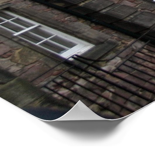 Edinburgh Castle Poster (Ecke)