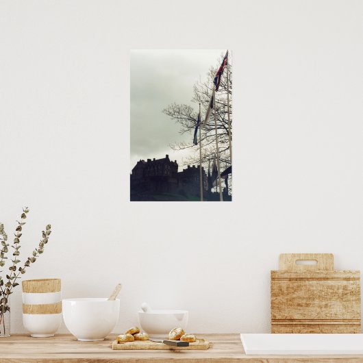 Edinburgh Castle Poster (Küche)