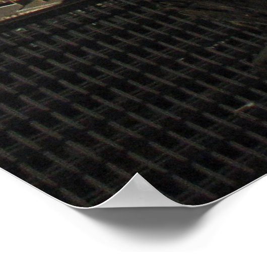 Edinburgh Castle Poster (Ecke)