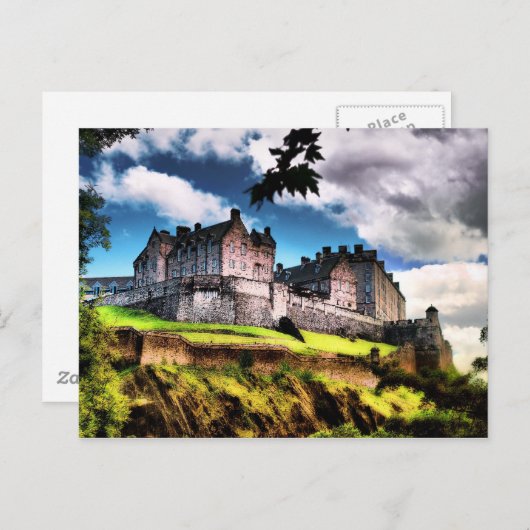 Edinburgh Castle Postkarte (Vorne/Hinten)