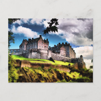 Edinburgh Castle Postkarte