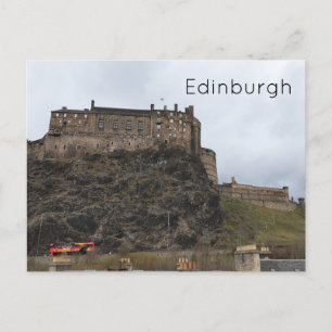 Edinburgh Castle Postkarte