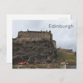 Edinburgh Castle Postkarte (Vorne/Hinten)