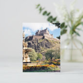 Edinburgh Castle Postkarte (Stehend Vorderseite)