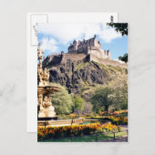 Edinburgh Castle Postkarte (Vorne/Hinten)