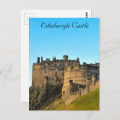 Edinburgh Castle Postkarte (Vorne/Hinten)