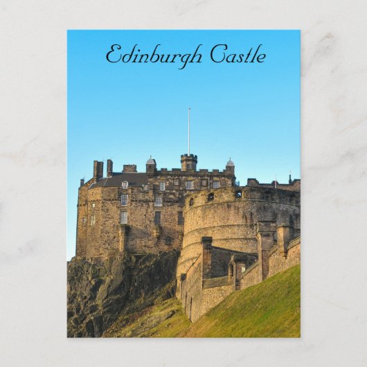 Edinburgh Castle Postkarte (Vorderseite)
