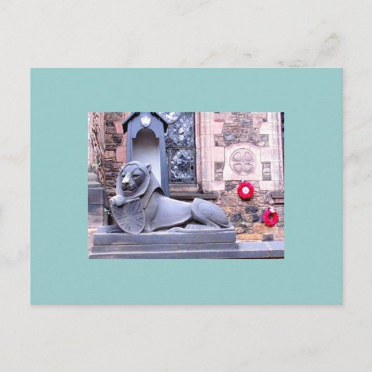 Edinburgh Castle Postkarte (Vorderseite)