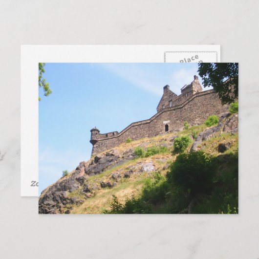 Edinburgh Castle Postkarte (Vorne/Hinten)