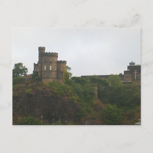 Edinburgh Castle Postkarte (Vorderseite)