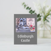 Edinburgh Castle Postkarte (Stehend Vorderseite)