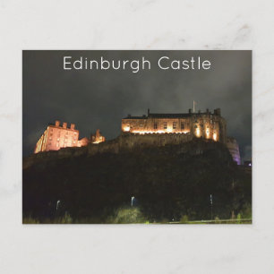 Edinburgh Castle Postkarte