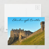 Edinburgh Castle Postkarte (Vorne/Hinten)