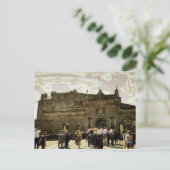 Edinburgh Castle Postkarte (Stehend Vorderseite)