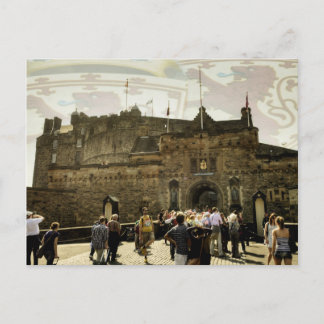 Edinburgh Castle Postkarte