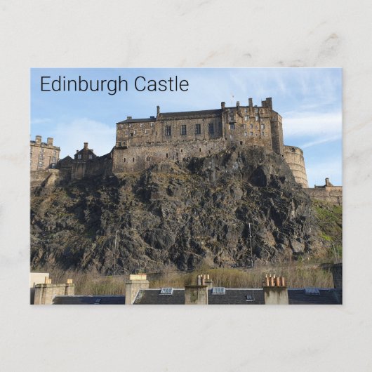 Edinburgh Castle Postkarte (Vorderseite)