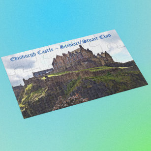 Edinburgh Castle Royal Stewart / Stuart Puzzle
