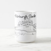 Edinburgh Castle, Schottland Kaffeetasse (Mittel)