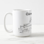 Edinburgh Castle, Schottland Kaffeetasse (Links)