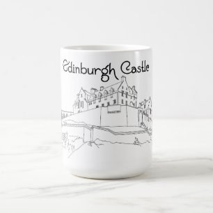 Edinburgh Castle, Schottland Kaffeetasse