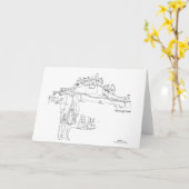 Edinburgh Castle, Schottland Karte (Gelbe Blume)