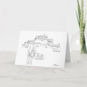 Edinburgh Castle, Schottland Karte (Vorderseite)