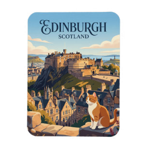 Edinburgh Castle Schottland Magnet