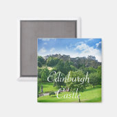 Edinburgh Castle, Schottland Magnet (Vorderseite/Rückseite)