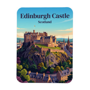 Edinburgh Castle Schottland Magnet
