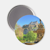 Edinburgh Castle, Schottland Magnet (Vorderseite/Rückseite)