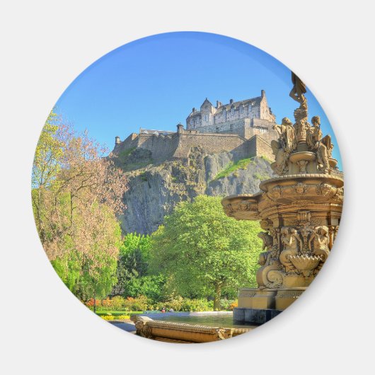 Edinburgh Castle, Schottland Magnet (Vorne)