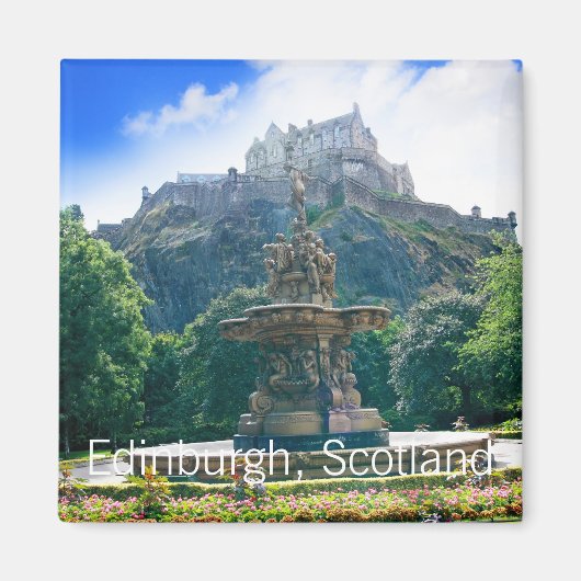 Edinburgh Castle, Schottland Magnet (Vorne)
