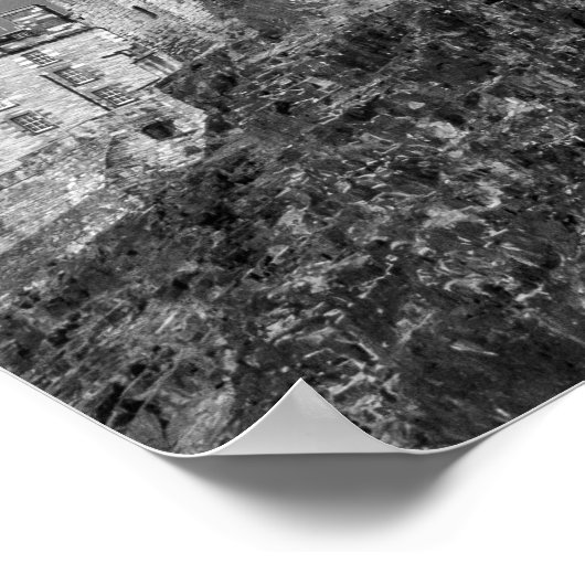 Edinburgh Castle, Schottland Poster (Ecke)