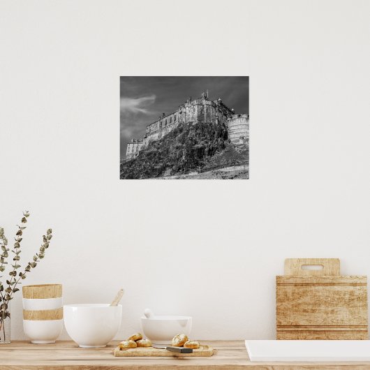Edinburgh Castle, Schottland Poster (Küche)