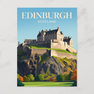 Edinburgh Castle Schottland Postkarte