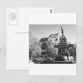 Edinburgh Castle, Schottland Postkarte (Vorne/Hinten)